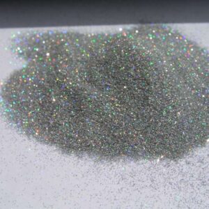 Pile of Silver Holographic Flake