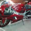 Ruby Red Kandy Pearls painted on a user's bike.