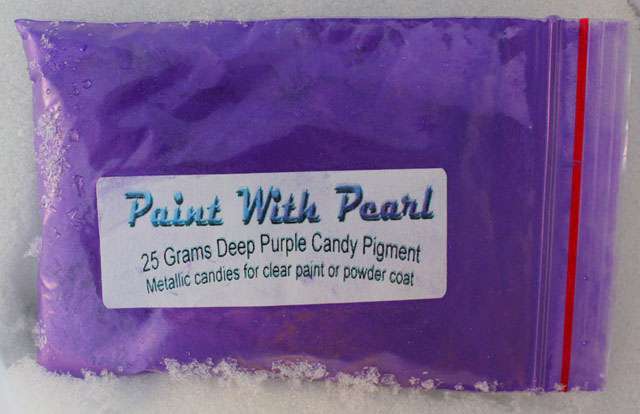 25 gram Bag of Deep Purple Kandy Pearls