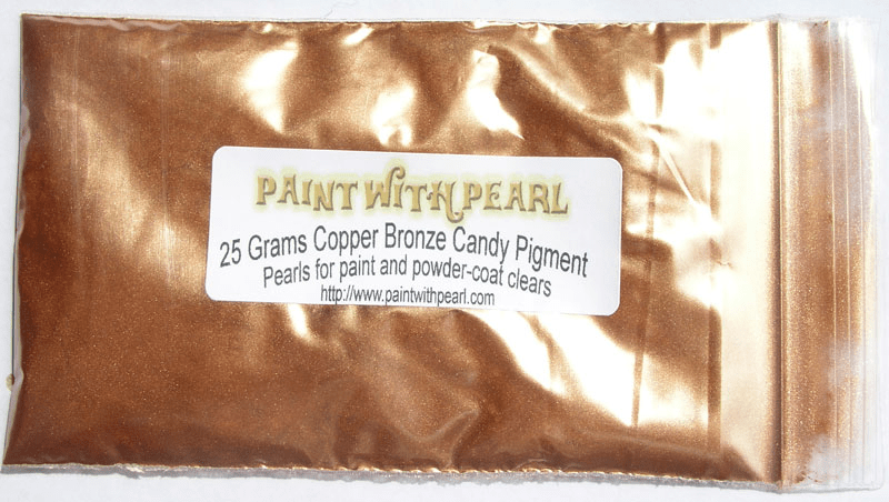 Orange Copper Candy Pearl for Coatings and Paint - Chameleon Pearls