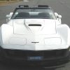 Silver Pearl On A Corvette