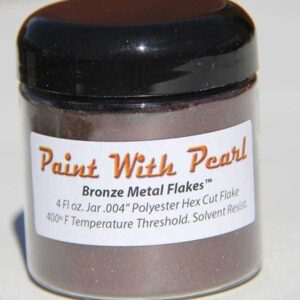 Bronze Metal flake Jar