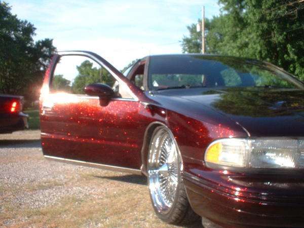 Kustomer Painted a Caprice with Fire Red and Happy with results.