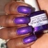 custom made finger nail polish with our candy pigments and metallic flakes