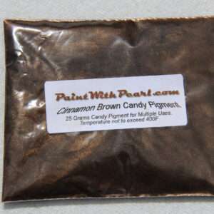 25 Gram Bag of Cinnamon Brown Kandy Paint Pearl for Kustom Paint, Powder coat, or any other coatings.