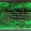 Glow in the Dark paint pigments. Green glows green pigment for paint and other coatings.
