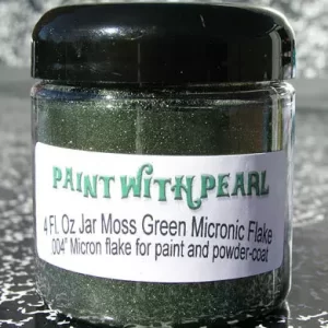 Moss Green metal flakes