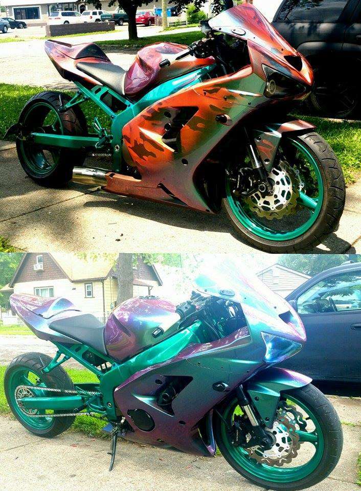 John Haro’s Kameleon Thermochromic Super-Bike